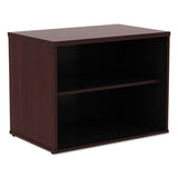 Alera Open Office Low Storage Cab Cred, 29 1-2w X 19 1-8d X 22 7-8h, Mahogany