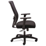 Alera Envy Series Mesh High-back Swivel-tilt Chair, Supports Up To 250 Lbs., Black Seat-black Back, Black Base