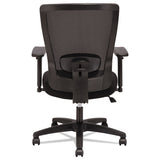 Alera Envy Series Mesh High-back Swivel-tilt Chair, Supports Up To 250 Lbs., Black Seat-black Back, Black Base