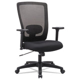 Alera Envy Series Mesh High-back Swivel-tilt Chair, Supports Up To 250 Lbs., Black Seat-black Back, Black Base