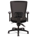 Alera Envy Series Mesh High-back Multifunction Chair, Supports Up To 250 Lbs., Black Seat-black Back, Black Base