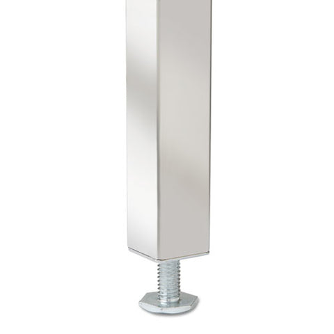 Double Pedestal Steel Desk, 72" X 36" X 29.5", Mocha-black