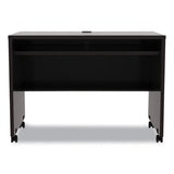 Alera Valencia Series Mobile Workstation Desk, 41.38" X 23.63" X 30", Espresso