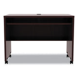 Alera Valencia Series Mobile Workstation Desk, 41.38" X 23.63" X 30", Mahogany
