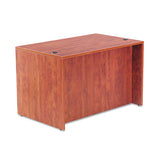 Alera Valencia Series Straight Front Desk Shell, 47.25" X 29.5" X 29.63", Medium Cherry