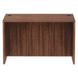 Alera Valencia Series Straight Front Desk Shell, 47.25" X 29.5" X 29.63", Modern Walnut