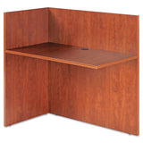 Alera Valencia Reversible Reception Return, 44 1-8w X 23 5-8d X 41 1-2h, Medium Cherry