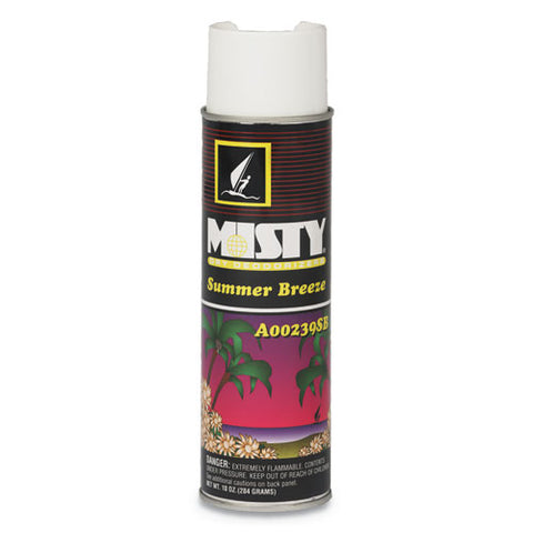 Handheld Air Deodorizer, Summer Breeze, 10 Oz Aerosol, 12-carton