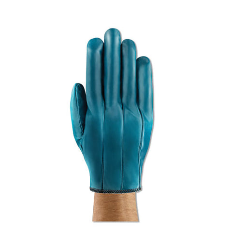 Hynit Nitrile Gloves, Blue, Size 7 1-2, Dozen