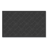 Ecomat Crosshatch Entry Mat, 36 X 60, Charcoal