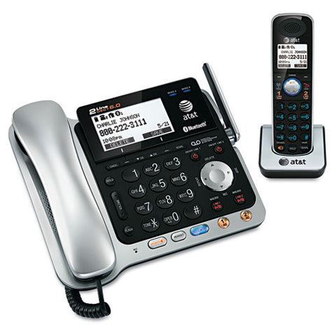 Tl86109 Two-line Dect 6.0 Phone System With Bluetooth