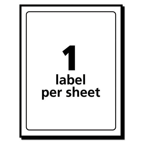 Removable Multi-use Labels, Inkjet-laser Printers, 3 X 5, White, 40-pack, (5450)