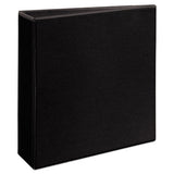 Heavy-duty Non Stick View Binder With Durahinge And Slant Rings, 3 Rings, 3" Capacity, 11 X 8.5, Black, (5600)