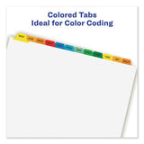 Print And Apply Index Maker Clear Label Dividers, 12 Color Tabs, Letter, 5 Sets