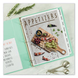 Customizable Print-on Dividers, 8-tab, Letter, 25 Sets