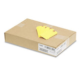 Unstrung Shipping Tags, 11.5 Pt. Stock, 4.75 X 2.38, Yellow, 1,000-box