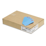 Unstrung Shipping Tags, 11.5 Pt. Stock, 4.75 X 2.38, Blue, 1,000-box