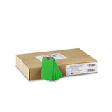 Unstrung Shipping Tags, 11.5 Pt. Stock, 4.75 X 2.38, Green, 1,000-box