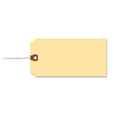 Double Wired Shipping Tags, 11.5 Pt. Stock, 3.25 X 1.63, Manila, 1,000-box