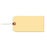 Double Wired Shipping Tags, 11.5 Pt. Stock, 4.25 X 2.13, Manila, 1,000-box
