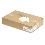 Double Wired Shipping Tags, 11.5 Pt. Stock, 4.75 X 2.38, Manila, 1,000-box