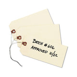 Double Wired Shipping Tags, 11.5 Pt. Stock, 6.25 X 3.13, Manila, 1,000-box