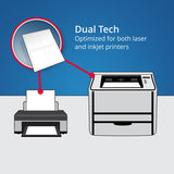 Printable Tickets W-tear-away Stubs, 97 Bright, 65lb, 8.5 X 11, White, 10 Tickets-sheet, 20 Sheets-pack