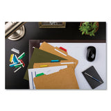 Insertable Index Tabs With Printable Inserts, 1-5-cut Tabs, Assorted Colors, 2" Wide, 25-pack