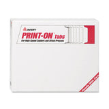 Customizable Print-on Dividers, 5-tab, Letter, 30 Sets