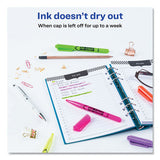 Hi-liter Pen-style Highlighters, Chisel Tip, Assorted Colors, 6-set
