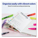 Hi-liter Pen-style Highlighters, Chisel Tip, Assorted Colors, 6-set