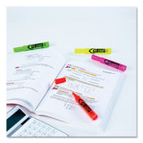 Hi-liter Desk-style Highlighters, Chisel Tip, Assorted Colors, 4-set