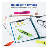 Hi-liter Desk-style Highlighters, Chisel Tip, Assorted Colors, 4-set
