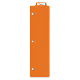 Tabbed Snap-in Bookmark Plastic Dividers, 5-tab, 11.5 X 3, Assorted, 1 Set