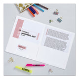 Two-pocket Folder, 40-sheet Capacity, White, 25-box