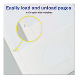 Two-pocket Folder, 40-sheet Capacity, White, 25-box