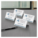 Small Tent Card, White, 2 X 3 1-2, 4 Cards-sheet, 160-box