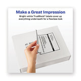 Waterproof Shipping Labels With Trueblock Technology, Laser Printers, 5.5 X 8.5, White, 2-sheet, 50 Sheets-pack