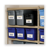Waterproof Shipping Labels With Trueblock Technology, Laser Printers, 5.5 X 8.5, White, 2-sheet, 50 Sheets-pack