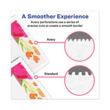 Print-to-the-edge Microperforated Business Cards With Sure Feed Technology, Color Laser, 2 X 3.5, Wht, 160-pk