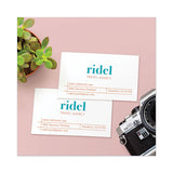 Print-to-the-edge Microperforated Business Cards With Sure Feed Technology, Color Laser, 2 X 3.5, Wht, 160-pk