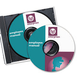 Laser Cd Labels, Matte White, 30-pack