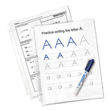 Top-load Sheet Protector, Economy Gauge, Letter, Clear, 50-box