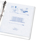 Top-load Sheet Protector, Economy Gauge, Letter, Semi-clear, 100-box