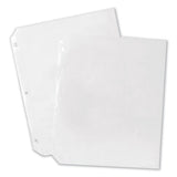 Top-load Poly Sheet Protectors, Heavy Gauge, Letter, Nonglare, 100-box
