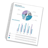 Top-load Poly Sheet Protectors, Heavy Gauge, Letter, Nonglare, 100-box