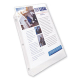 Top-load Poly Sheet Protector, Super Heavy Gauge, Letter, Diamond Clear, 50-box