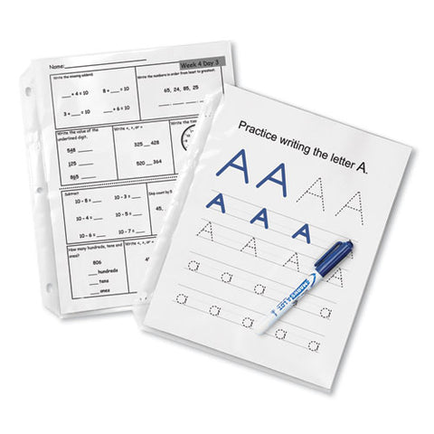Top-load Sheet Protector, Standard, Letter, Semi-clear, 100-box