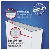 Heavy-duty Non-view Binder With Durahinge, Three Locking One Touch Ezd Rings And Thumb Notch, 5" Capacity, 11 X 8.5, Maroon