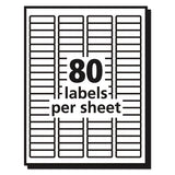 Matte Clear Shipping Labels, Inkjet Printers, 8.5 X 11, Clear, 25-pack